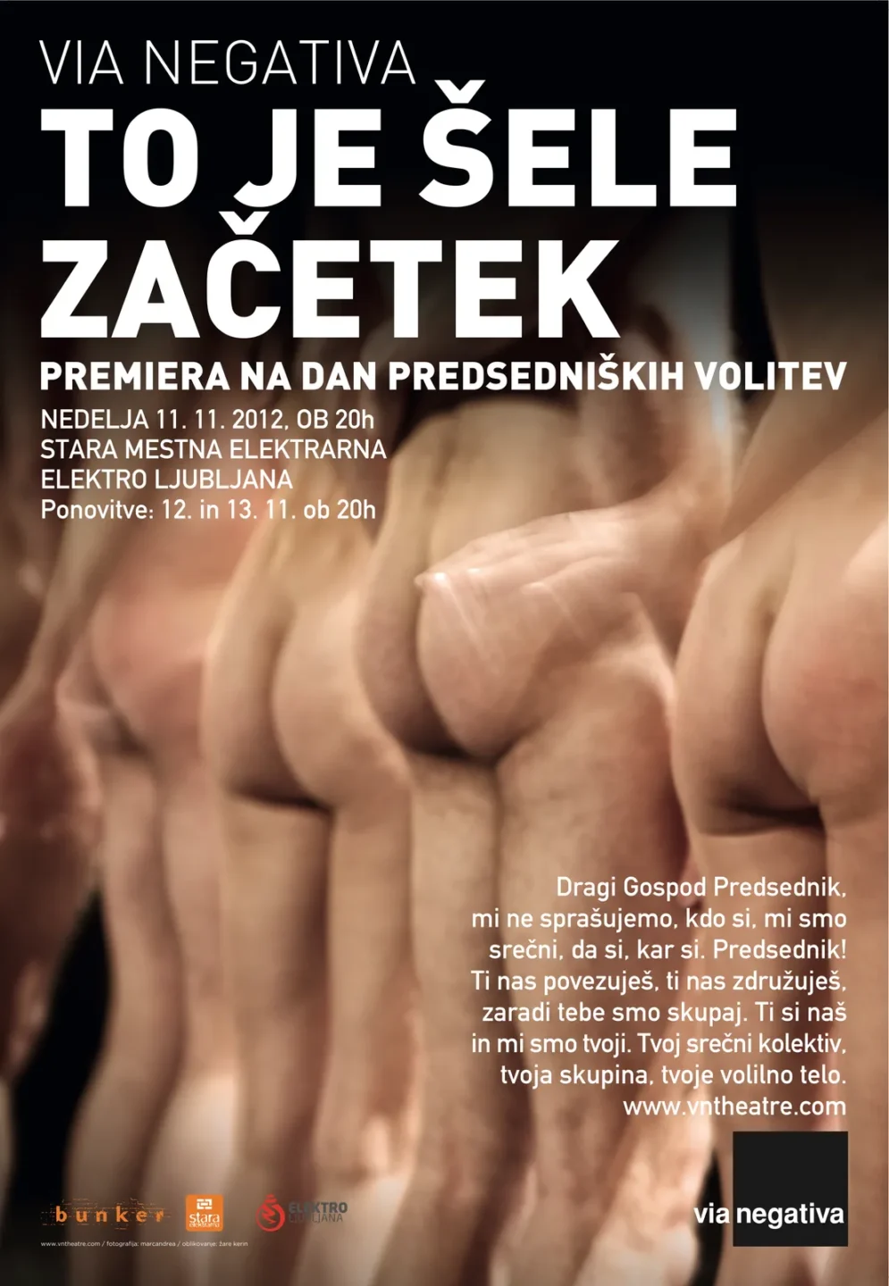 To je šele začetek • Plakat